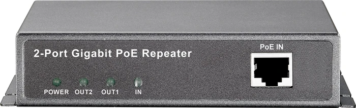 LevelOne Wallmount Gigabit PoE-Extender, 3x RJ-45, PoE PD