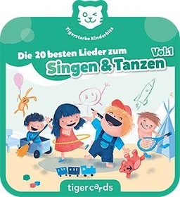 Tiger Media Tigercard Die 20 besten Lieder zum Singen & Tanzen
