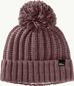 Jack Wolfskin Highloft Knit Beanie red coral (Damen)