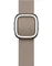 Apple Feingewebe Armband mit moderner Schließe Medium für Apple Watch 41mm Mandel Vorschaubild