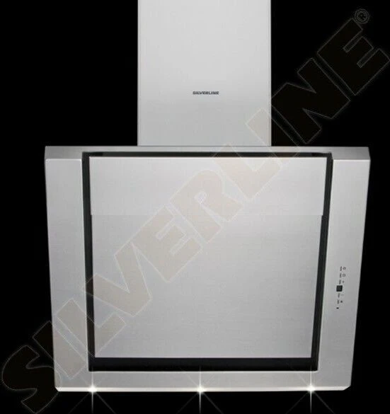 Silverline Lyra Deluxe 80 Wand-Dunstabzugshaube edelstahl
