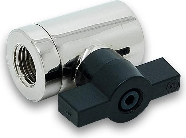 EK Water Blocks EK-AF Absperrhahn 10mm, vernickelt