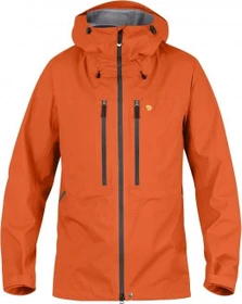 Fjällräven Bergtagen Eco-Shell Funktionsjacke lang hokkaido orange (Herren)