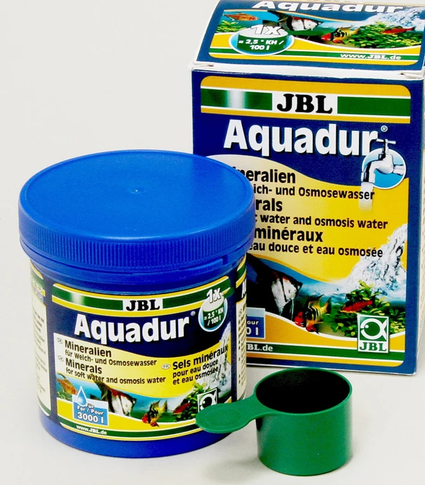 JBL Aquadur, Aufhärtungssalz-Wasseraufbereiter für Süßwasser-Aquarien