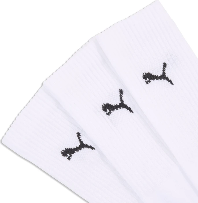 Puma Crew Socken weiß, 3 Paare (Herren)