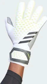 adidas Predator League Torwarthandschuhe white/lucid lemon/black