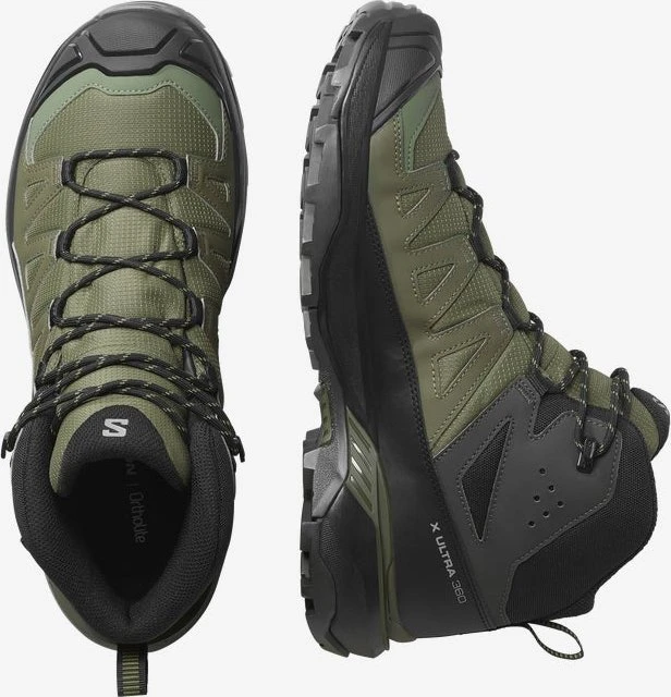 Salomon X Ultra 360 Mid GTX olive night/black/peat (Herren)