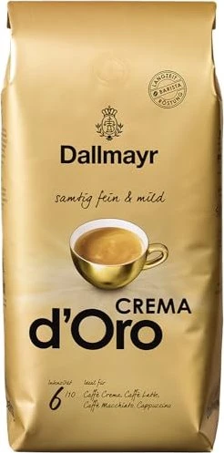 Dallmayr Crema d'Oro Kaffeebohnen, 1.00kg