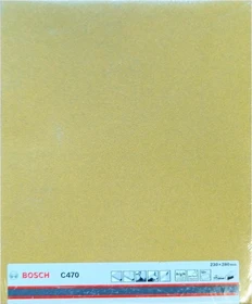 Bosch Professional C470 Best for Wood and Paint Schleifblatt K60, 230x280mm, 1 Stück