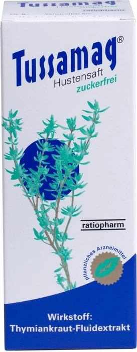 ratiopharm Tussamag Hustensaft N zuckerfrei, 150ml