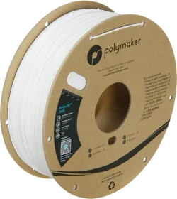 Polymaker PolyLite ABS, weiß, Spule, 1.75mm, 1.00kg