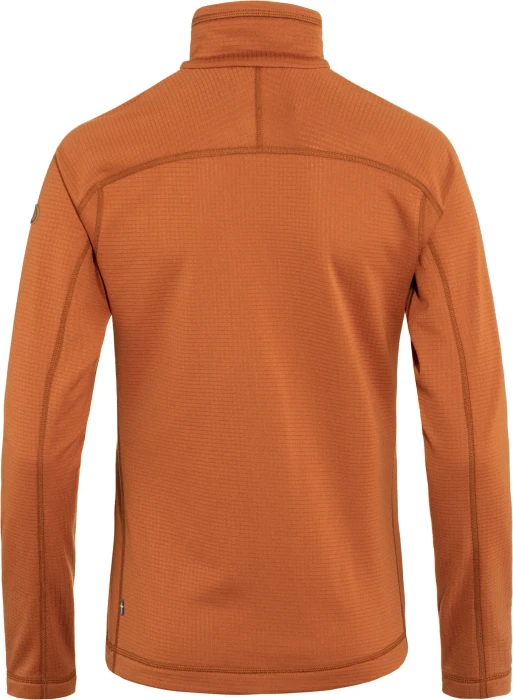 Fjällräven Abisko Lite Fleece Half Zip Funktionsshirt langarm terracotta brown (Damen)