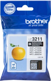 Brother Tinte LC3211BK schwarz
