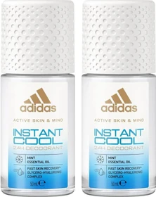 adidas Instant Cool 24h Roll-On Deodorant, 50ml