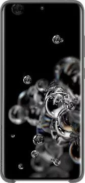 Samsung Silicone Cover für Galaxy S20 Ultra grau