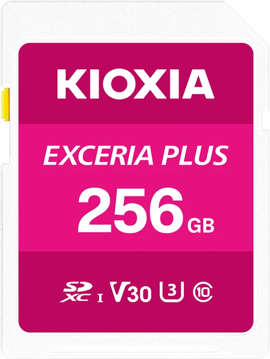 KIOXIA EXCERIA PLUS, SD UHS-I U3, V30