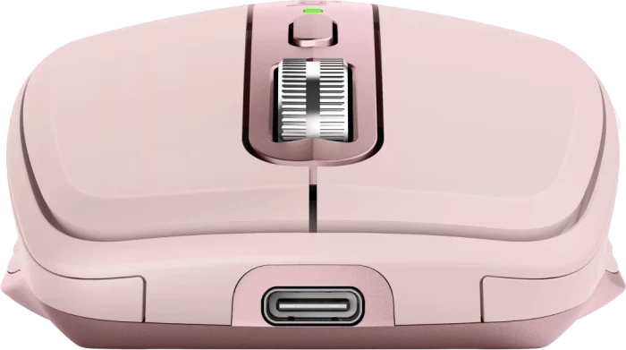 Logitech MX Anywhere 3S Rose, rosa, Logi Bolt, USB/Bluetooth