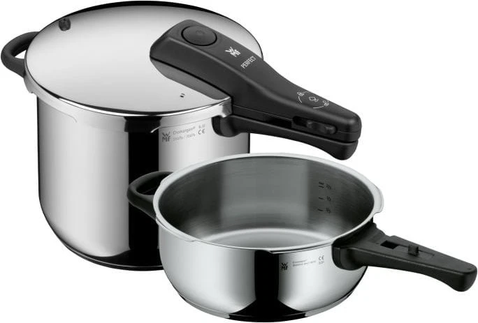 WMF Perfect Plus One Pot Schnellkochtopf-Set, 2-tlg.