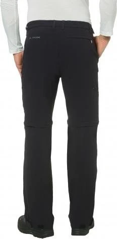 Vaude Farley Stretch T-Zip II Zip-Off Hose lang schwarz (Herren)