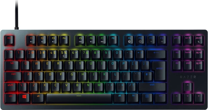 Razer Huntsman Tournament Edition, TKL, Razer Linear Optical RED, USB, DE