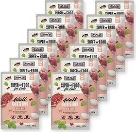 MAC's Pouch Pack Kalb mit Rind und Cranberry, 1.20kg (12x 100g)