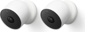 Google Nest Cam (Outdoor oder Indoor, mit Akku), 2er-Pack