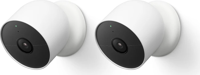 Google Nest Cam (Outdoor oder Indoor, mit Akku), 2er-Pack