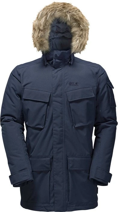 Jack Wolfskin Glacier Canyon Funktionsmantel night blue (Herren)