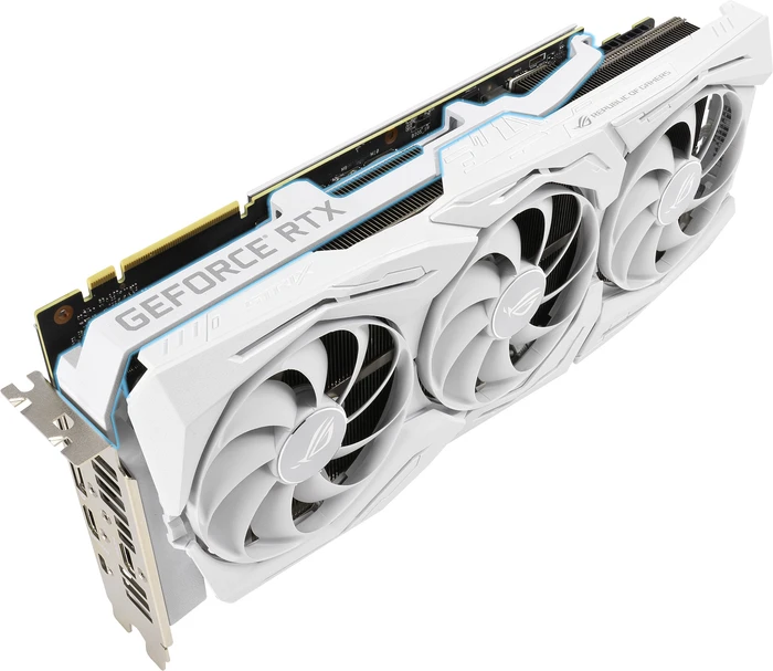 ASUS ROG Strix GeForce RTX 2080 SUPER OC White, ROG-STRIX-RTX2080S-O8G-WHITE-GAMING, 8GB GDDR6, 2x HDMI, USB-C, 2x DP