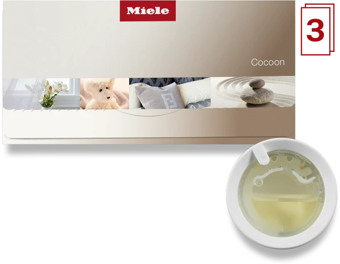 Miele FA C 452 L Cocoon Duftflakon für Wäschetrockner, 3 Stück