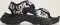 adidas Stella Mccartney Hika Outdoor Sandale cloud white/core black/utility black (Damen) Vorschaubild