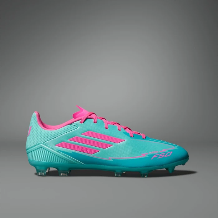 adidas F50 League Messi FG/MG flash aqua/lucid pink/lucid cyan