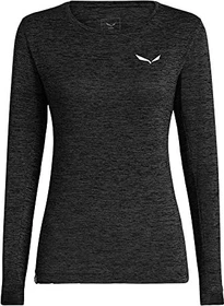 Salewa Puez Melange Dry'ton Funktionsshirt langarm black out melange (Damen)