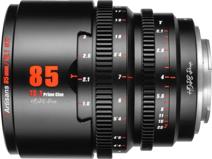 7artisans Hope 85mm T2.1 S35 Cine für Sony E schwarz