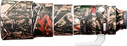 EasyCover Objektivschutz für Sony FE 200-600 F5.6-6.3 G OSS Wald camouflage