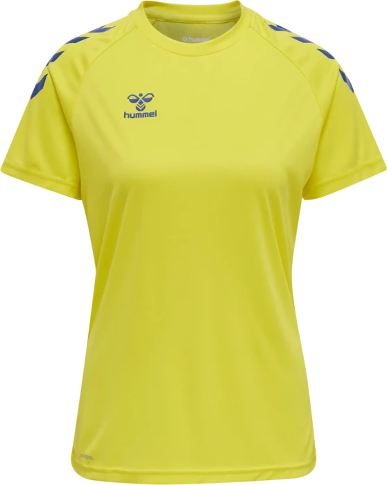 hummel Core XK Funktionsshirt kurzarm blazing yellow (Damen)