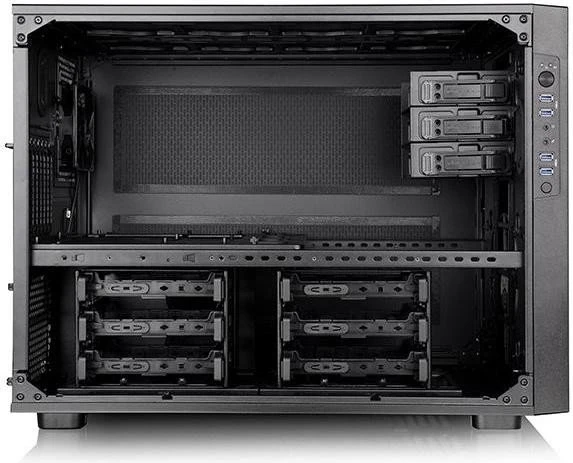 Thermaltake Core X9 schwarz, Acrylfenster