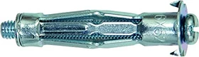 fischer HM 4x60 S Hohlraum-Metalldübel Schrauben/Dübel-Sortiment, 50 Stück