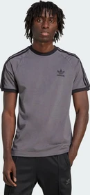 adidas Adicolor Classics 3-Streifen T-Shirt kurzarm grey five/black (Herren)