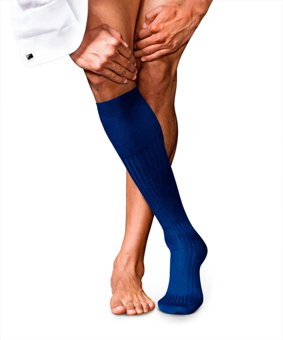 Falke No. 7 Finest Merino Socken royal blue (Herren)