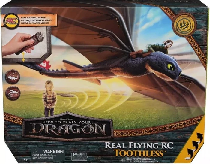 Spin Master Drachenzähmen leicht gemacht Fliegender Drache Ohnezahn