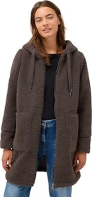 CECIL Teddy mit Kapuze Mantel mushroom taupe (Damen)