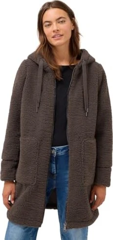CECIL Teddy mit Kapuze Mantel (Damen)