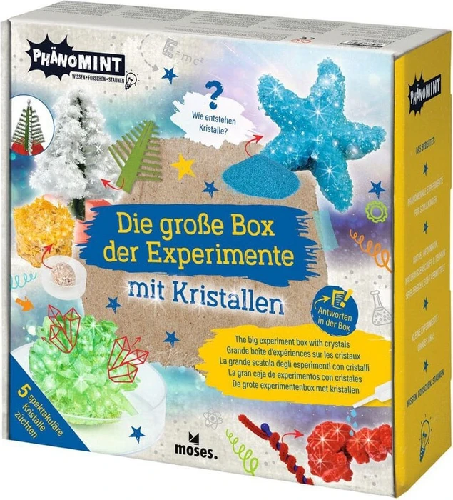 Moses PhänoMINT Die große Box der Experimente mit Kristallen (030348)