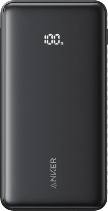 Anker Zolo Power Bank (20K, 22.5W, Built-In USB-C Cable) schwarz