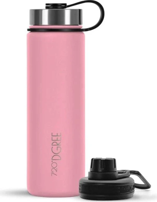 720°DGREE noLimit Steel Insulated Isolierflasche 710ml flamingo pink