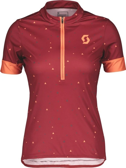 Scott Endurance 20 Trikot kurzarm merlot red/camellia pink (Damen)