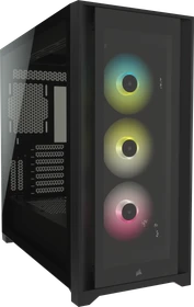 Corsair iCue 5000X RGB, schwarz, Glasfenster (CC-9011212-WW)