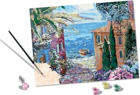 Ravensburger Malen nach Zahlen Mediterranean Landscape