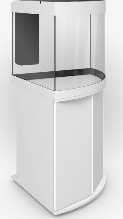 Juwel Trigon 190 LED Aquarium-Set mit Unterschrank, weiß/weiß, 190l